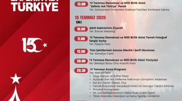 Gümüşhane, 15 Temmuz’da Demokrasi İçin Tek Yürek Olacak #haberi, #haberleri, #Gümüşhane #haber