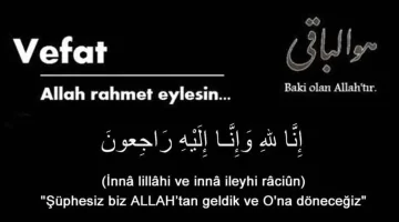 Neziye AVCIOĞLU Hakk’ın rahmetine kavuşmuştur #haberi, #haberleri, #Gümüşhane #haber