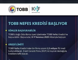 TOBB Nefes kredisi ile firmalarımız finansmana rahat ulaşacak #haberi, #haberleri, #Gümüşhane #haber