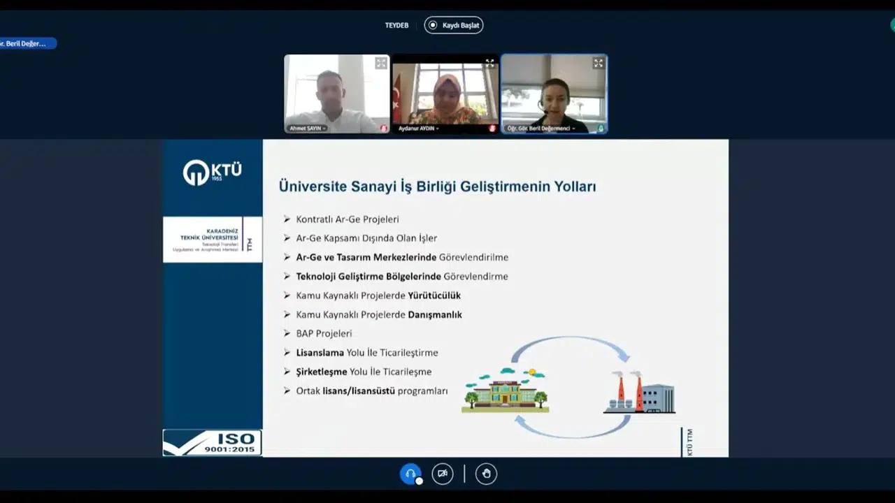 “Üniversite-Sanayi İş Birliği Süreçleri” Etkinliği #haberi, #haberleri, #Gümüşhane #haber