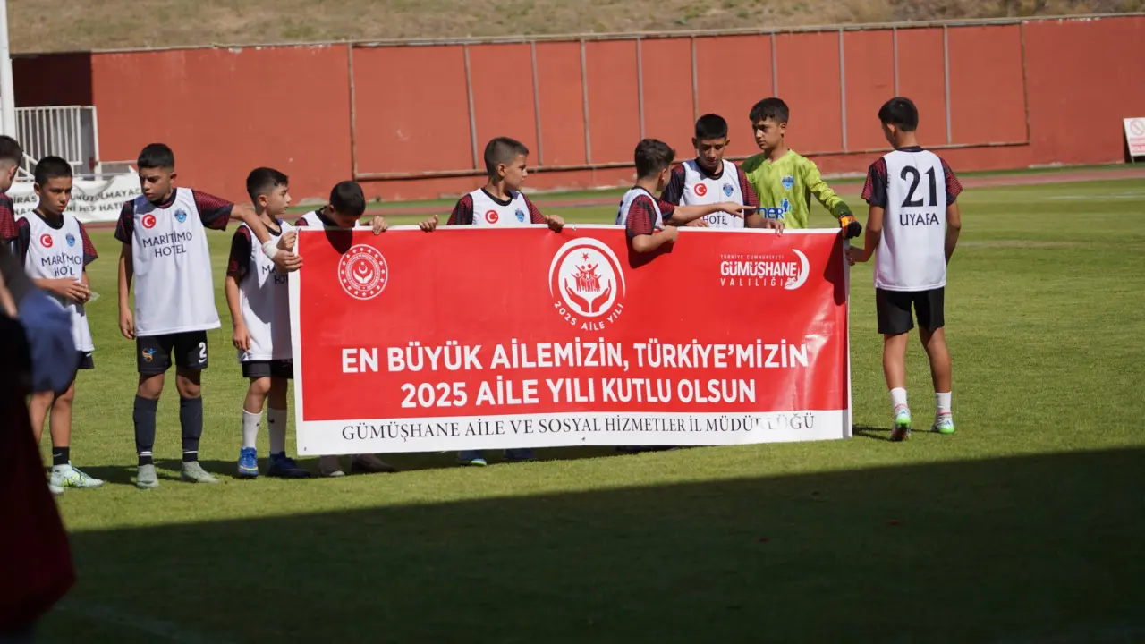 Gümüşhane Tek Yürek Futbol Turnuvası başladı #haberi, #haberleri, #Gümüşhane #haber