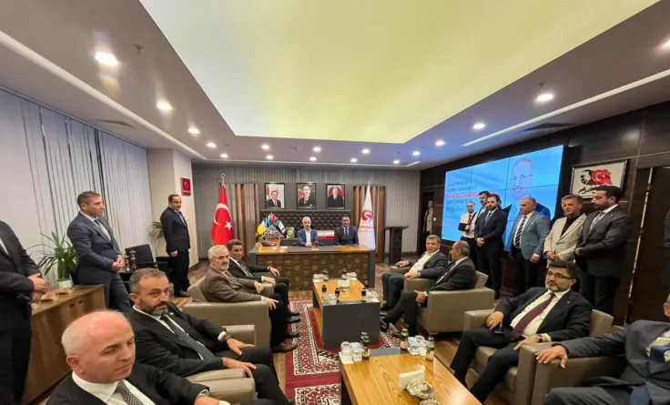 Bakan Uraloğlu’ndan Belediye ziyareti #haberi, #haberleri, #Gümüşhane #haber