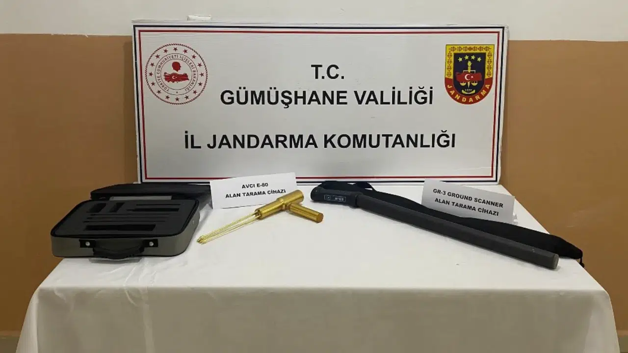 Gümüşhane’de kaçak kazıya Jandarma darbesi #haberi, #haberleri, #Gümüşhane #haber