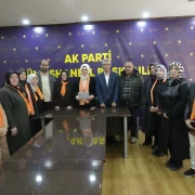 AK Parti’den kadına yönelik şiddete karşı basın açıklaması