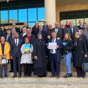 Başkan Canlı ve yönetimi mazbatasını aldı