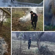 Gümüşhane’de gazel yakan yandı!