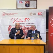 Kıbrıs Kahramanları Gazipaşa öğrencileriyle buluştu