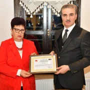 Gümüşhane Valiliği’nde 45 yıllık hizmetin ardından duygusal veda: Ülkü Köklü emekli oldu