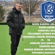 Şiran Yıldızspor’da şok ayrılık