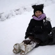 Tatili fırsat bilen çocuklar sokaklara akın etti
