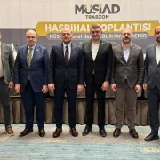 MÜSİAD Gümüşhane Heyeti Trabzon’daki Bölge İstişare Toplantısına Katıldı
