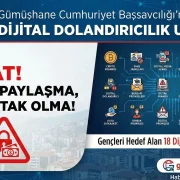 'IBAN’ını Kullandıranın Başı Yanıyor!' Gümüşhane’de Gençlere Kritik Uyarı