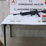 Jandarma’dan Kürtün’de Uyuşturucu Operasyonu