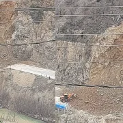 Gümüşhane-Giresun karayolunda heyelan