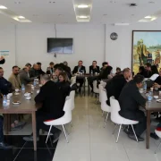 Gümüşhane Üniversitesi ailesi bayramlaşma töreninde bir araya geldi