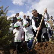 Gümüşhane’de Orman Haftası Kutlamaları: 750 Fidan Toprakla Buluşturuldu