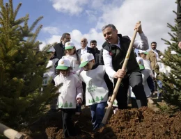 Gümüşhane’de Orman Haftası Kutlamaları: 750 Fidan Toprakla Buluşturuldu
