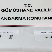 İl Jandarma Komutanlığı’ndan Şiran’da uyuşturucu operasyonu