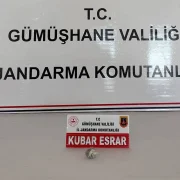 Jandarma’dan Şiran’da uyuşturucu operasyonu