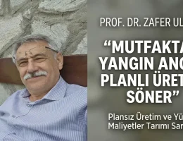 Prof. Dr. Zafer Ulutaş: Tarımda yapısal dönüşüm zorunludur