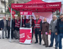 Saadet Partisinden Zalimlerin Saltanatı Yıkılacak! mesajı