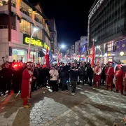 Ülkü Ocakları Gümüşhane İl Başkanlığı’ndan Görkemli Mehter Yürüyüşü