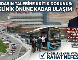 AK Parti Merkez İlçe Başkanlığı’ndan Vatandaşın Talebine Kritik Dokunuş