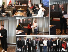 Kampüste Fotoğraf Yarışması’nda dereceye girenler ödüllerini aldı