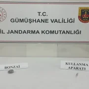 Şiran’da Uyuşturucu Operasyonu: Jandarmanın Dikkatinden Kaçmadı