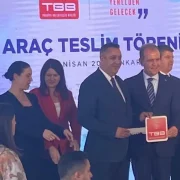 Türkiye Belediyeler Birliğinden Gümüşhane Belediyesine Araç Desteği