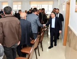 Vali Cevdet Atay muhtarlarla buluştu: Sizler Bizim Başımızın Tacısınız