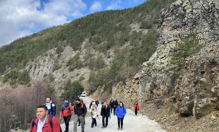 Zigana’da kışı ve baharı bir arada yaşadılar