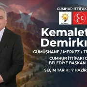 Cumhur İttifakı’nın Tekke Belediye Başkan Adayı Kemalettin Demirkıran oldu