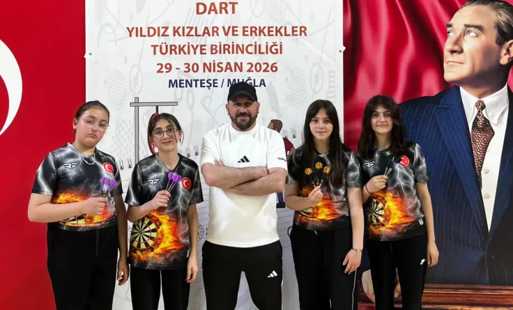 Gümüşhane Dart Tarihinde Bir İlk! Küçük Kızlar Türkiye Devlerini Geride Bıraktı
