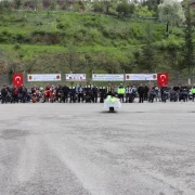 Gümüşhane İl Jandarma Komutanlığı’ndan Motosiklet Sürücülerine Hayat Kurtaran Eğitim