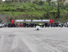 Gümüşhane İl Jandarma Komutanlığı’ndan Motosiklet Sürücülerine Hayat Kurtaran Eğitim