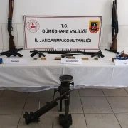 Gümüşhane İl Jandarma Komutanlığı’ndan Torul ve Kürtün’de Dev Silah Operasyonu