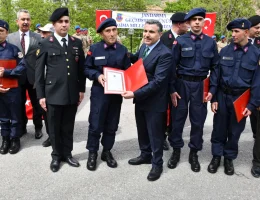 Gümüşhane’de 9 özel birey bir günlüğüne Mehmetçik oldu