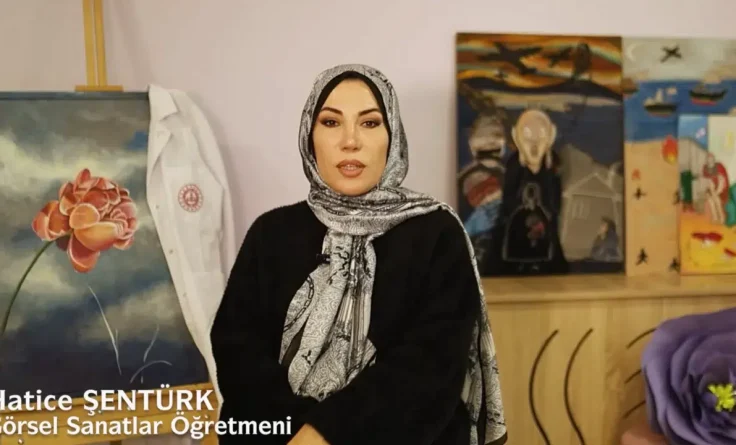 Hatice Şentürk’ün sanat yolculuğu MEB “ÖğretmenİZ” kanalında!