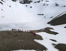 2 Bin 730 Metrede Ay-Yıldızlı Bayrak Açıldı