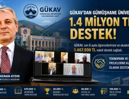 GÜKAV’dan Gümüşhane Üniversitesi’ne 1.4 Milyon TL’lik Destek