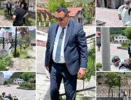 Gümüşhane Belediyesi kent genelinde yeşil alan düzenleme çalışmalarını yoğunlaştırdı