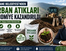 Gümüşhane Belediyesi kurban atıklarını ekonomiye kazandırdı