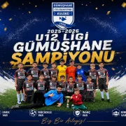 Gümüşhane Telekomspor U12 Ligi’nde Şampiyonluğunu İlan Etti