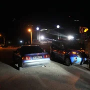 Gümüşhane’de alkollü sürücü askeri araca çarptı