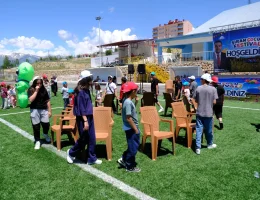 İlçe Stadı Renkli Görüntülere Sahne Oldu