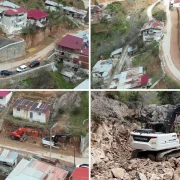 Tanjant yolda genişletme çalışmaları devam ediyor