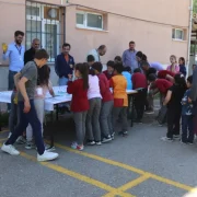 Torul Aktaş Ortaokulu öğrencilerine çevre eğitimi