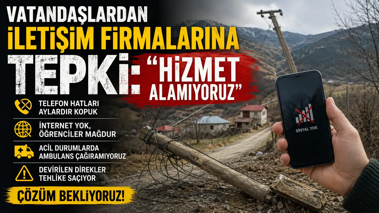 Vatandaşlardan iletişim firmalarına tepki: Hizmet Alamıyoruz