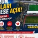 Yenişehir Stadyumu kapılarını Gümüşhane halkına açtı